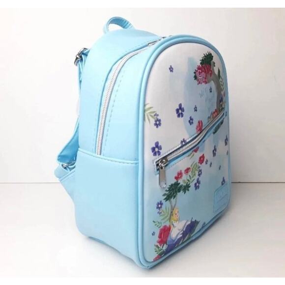 Alice in Wonderland Loungefly mini‎ backpack - Picture 2 of 5